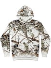 Cabela's ZONZ Camo Hoodie XL Long Sleeve Cotton Blend White Brown Green Black — photo 1
