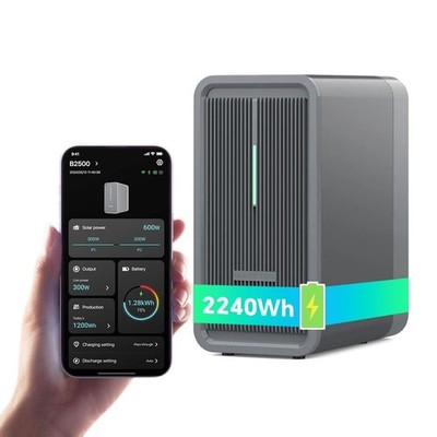 Marstek B2500D 2,24KWh Speicher für Balkonkraftwerk Batterie 800W max. Ausgang