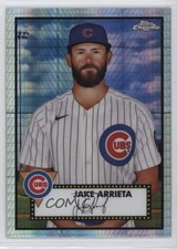 2021 Topps Chrome Platinum Anniversary Mega Box Prism Refractor Jake Arrieta 3c6