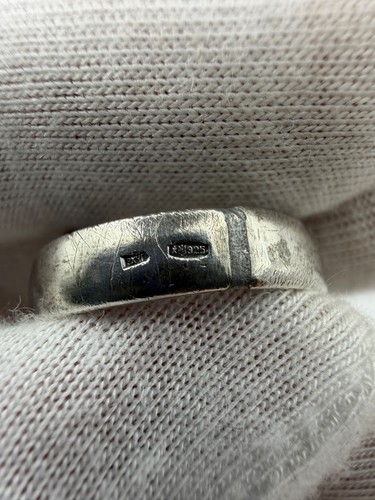 Vintage Sterling Silver 925 Ring Lion Head Bold Statement 11.25g Size US 8 - Picture 13 of 16