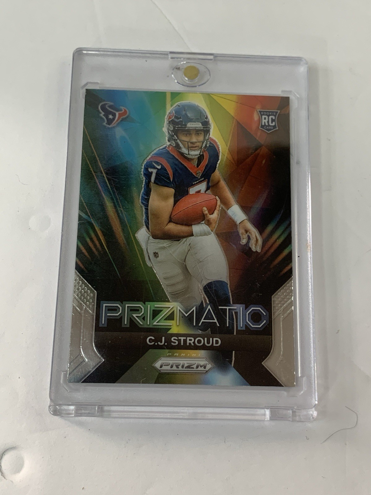 2023 Panini Prizm C.J. Stroud RC Prizmatic Silver #6 Houston Texans Insert NEW