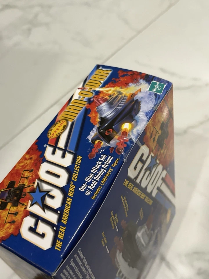 GI Joe Man-O-War Submarine Sub Cobra Lampreys The Real American Hero Hasbro 2000 - Imagem 4 de 4