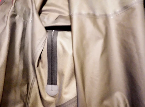 Arc'teryx Men’s beta Black Hooded Nylon Rain Coat Jacket Full zip Windbreaker~M image 8