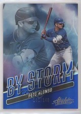 2022 Panini Absolute By Storm Spectrum Blue 131/149 Pete Alonso #BYS-3 0m0c