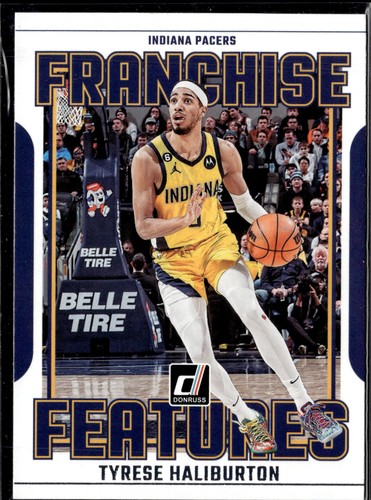 2023-24 Donruss #9 Tyrese Haliburton Franchise Features