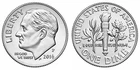 2016 P Uncirculated Roosevelt Dime Roll  *Original Bank Wrapped*