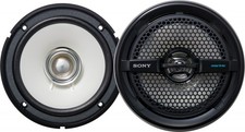 Sony XS-MP1611B 6.5" Dual Cone Waterproof Marine Boat Speakers - 65W RMS Black