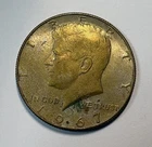 Silver (.400) Kennedy Half Dollar 1967 Circulated United States KM#202a 50 Cents