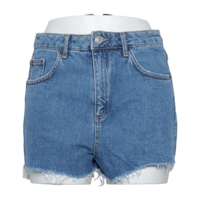 Topshop Moto, Jeans Shorts, Größe: 38, model: mom, Blau, Baumwolle #YLc - Bild 1 von 4