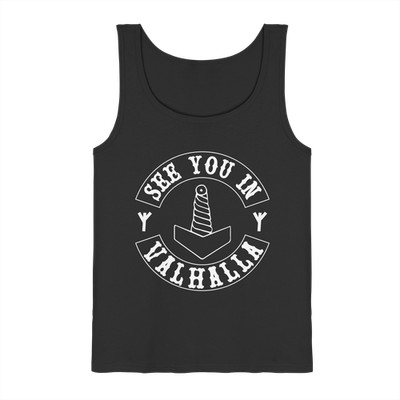 See you in Valhalla - Mjollnir - Men's Tank Top Shirt | Viking Berserker Thor