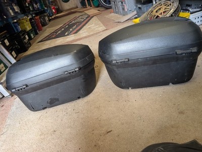 Genuine Kawasaki Z1000SX Pair Used OEM Luggage Panniers & Keys | eBay