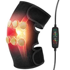 UTK Far Infrared Heating Pads for Knee Pain Relief, Heated Knee Brace Wrap wi...