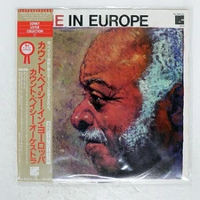COUNT BASIE ORCHESTRA BASIE IN EUROPE LESTER RECORDING CATALOG YX7354SL Japan LP
