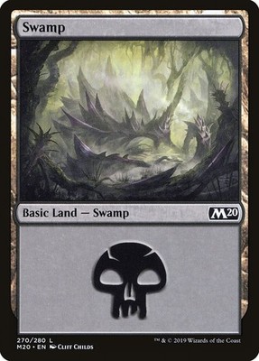 Swamp Foil (270) Core Set 2020 M20 MTG Magic