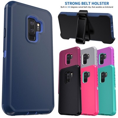 For Samsung Galaxy S9 Plus/S9 Case Heavy Duty Shockproof Cover/Belt Clip Holster