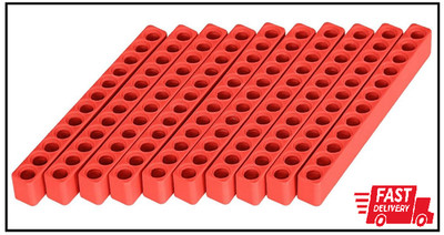 Toolcool 10 Pcs 12 Holes Hex Bit Holder Organizer Screwdriver Bit Holder 1/4
