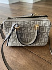 Fendi Mini with Handle 2Way Shoulder /beige and Kakhi