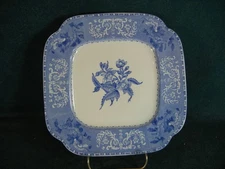 Copeland Spode Blue Camilla 8 1/8" Square Luncheon Plate(s)