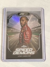 2025 Topps Chrome F1 Lewis Hamilton Speed Demons Refractor