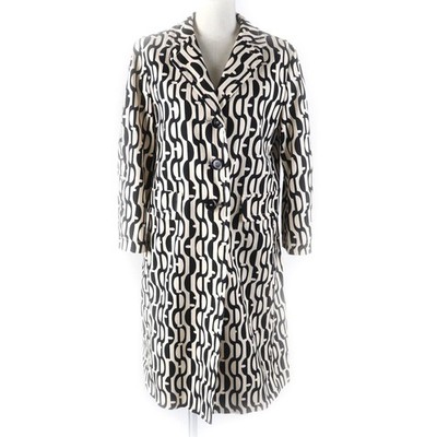 Pristine S MaxMara DESIGN FOR EASY LIVING  Chester coat Overall handle Ivory 40