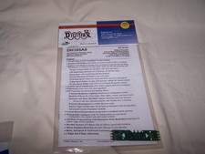 Digitrax DH165AO HO Scale Mobile Decoder Circuit Board Replacement