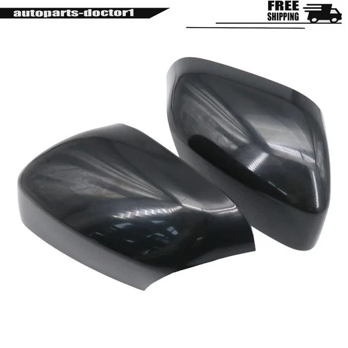 1 Pair LH+RH Mirror Cover Car Door Cap Fits for Volvo V70 XC70 XC90 2007-2016 US