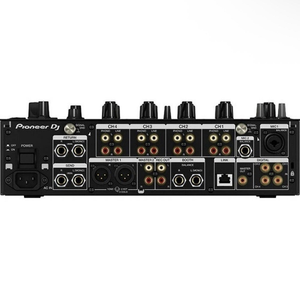 Pioneer DJM-900NXS2 4 Channel Digital Pro DJ Mixer - Black for