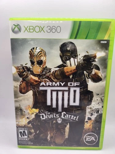 Army of Two: The Devil's Cartel: Xbox 360 - Tested Polished Clean -No Manual