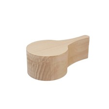 Schnitzrohling für Kuksa | Lindenholz – leicht bearbeitbar | Perfekt für Hobby &