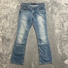 Vintage American Eagle Flared Jeans Women’s Size 8 Reg Faded Blue Denim