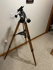 Vixen Polaris German EQ-4 Mount & Wood Tripod Made In Japan from Celestron 4.5