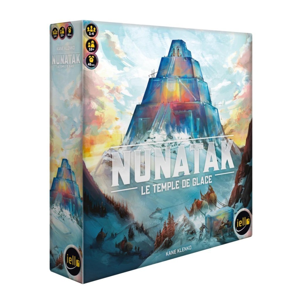 Jeu de plateau 3D Nunatak Le Temple de Glace - Stratégie et Construction