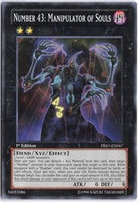 Yugioh - Numero 43: Manipolatore delle Anime PRIO-EN047 1° Edizione - Origine Primordiale
