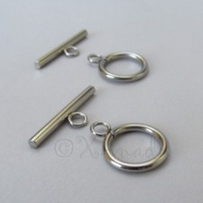 Stainless Steel Toggle Clasp Sets Wholesale Findings F1089 - 2, 5 Or 10 Sets