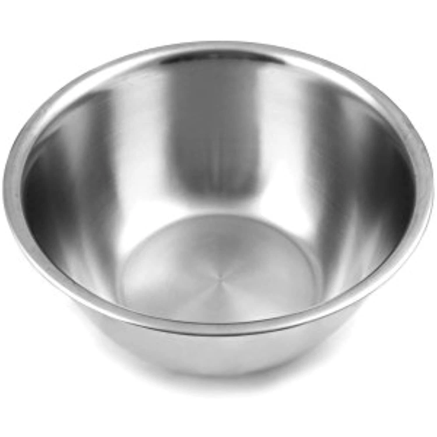 Fox Run Large Mixing Bowl, 10.25 x 10.25 x 5.25 inches, Metallic