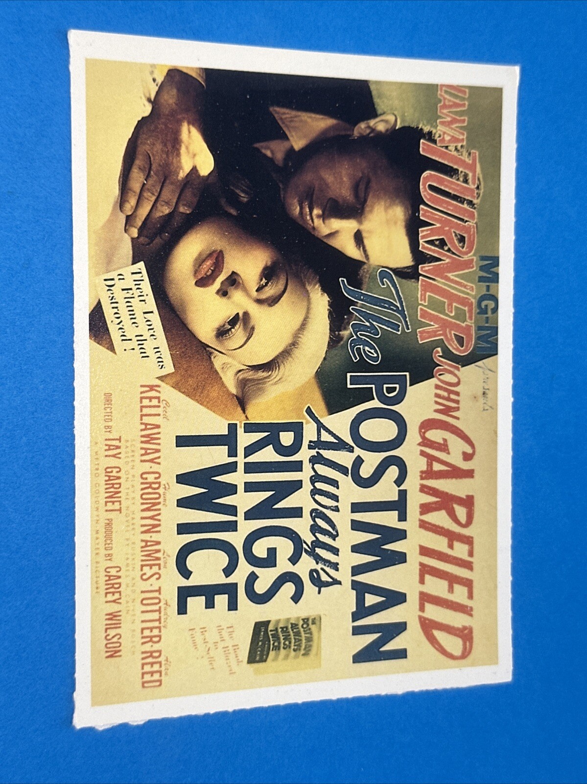 IL POSTINO SUONA SEMPRE DUE VOLTE- Locandina Poster - Vintage Versione Ufficiale
