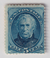 US SC #179 Stamp President Zachary Taylor Mint HR. OG (May be RG). CV $700-$225
