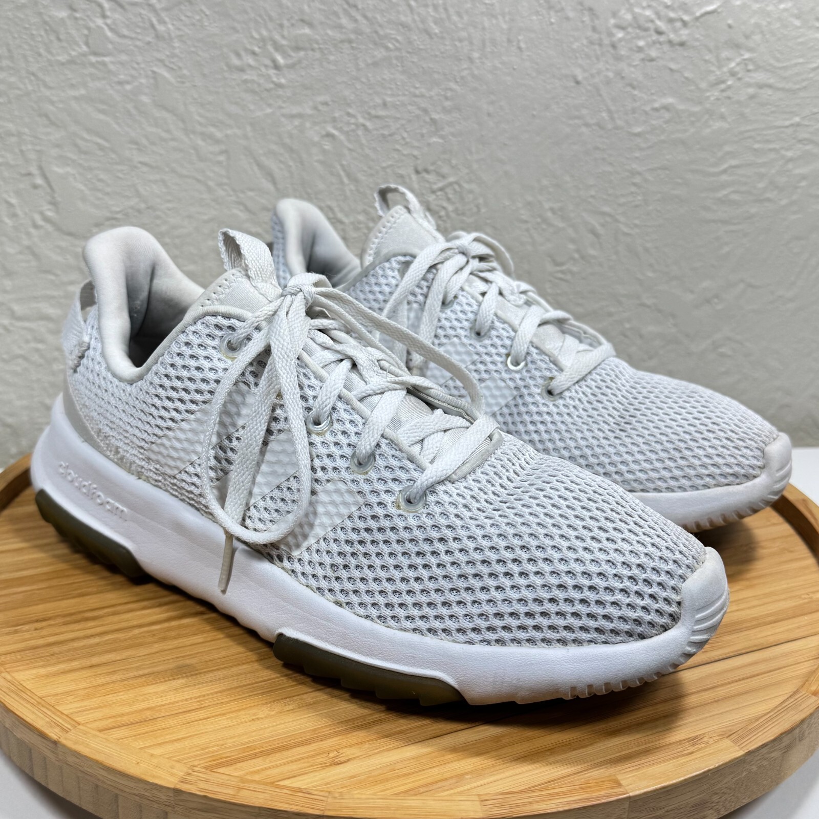 adidas Neo CF Racer TR Womens Running Shoes Size 7.5 Lightweight Cloud Foam Performance