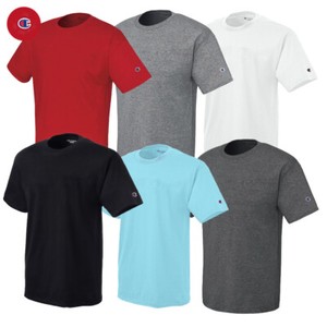 Champion Men's Short Sleeve Crew Neck Athletic T-Shirt - Click1Get2 Offers