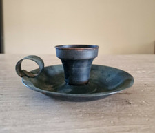 Vintage bugia in rame della II metà del XX secolo