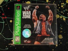 WWF Warzone War Zone PlayStation 1 PSX pro wrestling Game