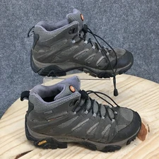 Merrell Shoes Womens 9.5 Moab Mid Gore-Tex Sneakers Multicolor Lace Up J87316