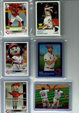 2022 Topps Opening Day Baseball Cincinnati Reds Team Set (8) Base Cards ++++
