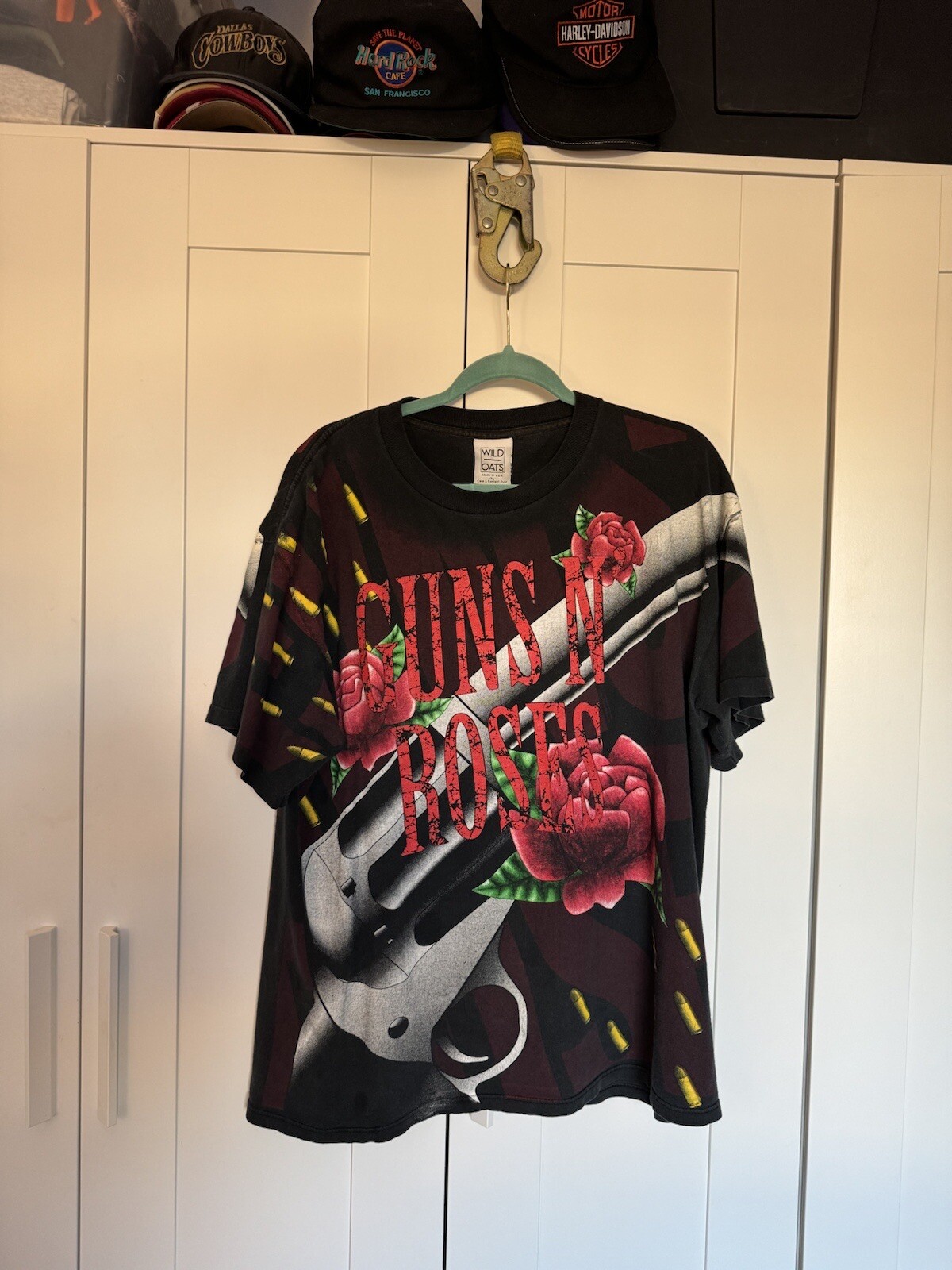 T-Shirt Uomo Tg. L. Guns N Roses - Vintage Cross