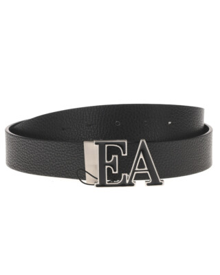Emporio Armani Gürtel Leder Belt MADE IN ITALY Herren schwarz Y4S282 YLQ2E 88001