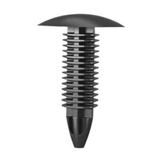 1 x BLACK NYLON 6/6 FIR TREE RIVETS