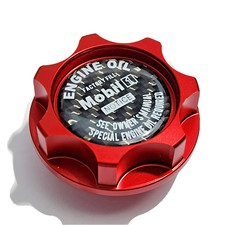 Red Oil Cap Carbon Fiber Mobil 1 For Trd Fj Cruiser 4runner Tundra Tacoma