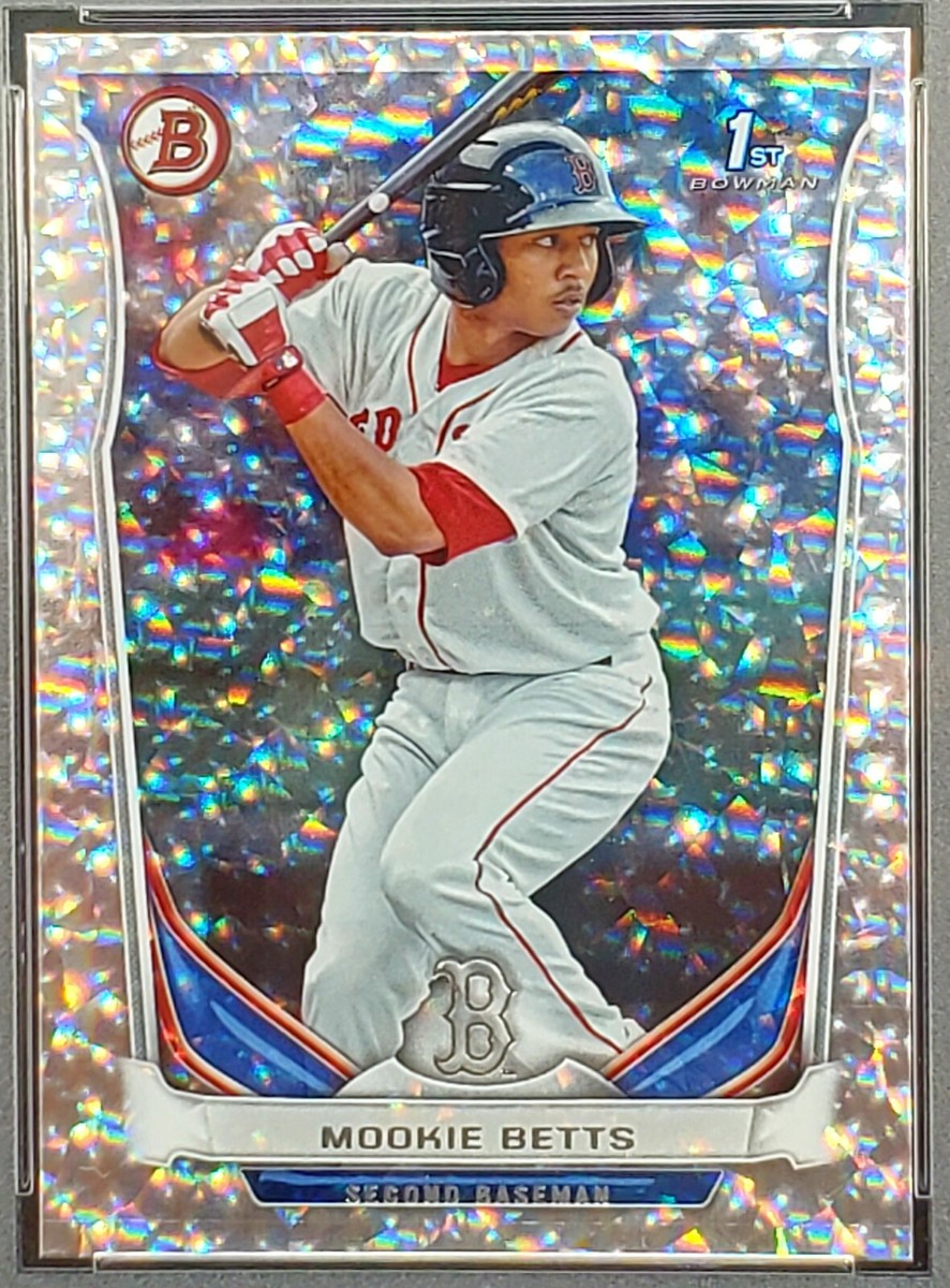 Mookie Betts 1st Bowman Silver Ice SP RC