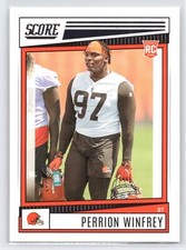 Perrion Winfrey - 2022 Score #362 - Rookie - Cleveland Browns