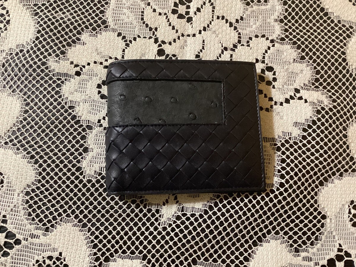 bottega ostrich wallet